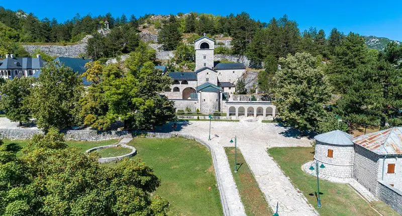 Cetinje Monastery in the old royal capital